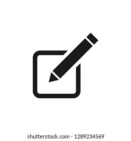 Edit icon graphic design template vector isolated