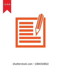 edit icon. isolated sign symbol - Vector