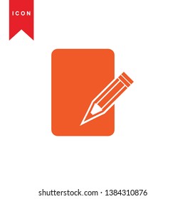 edit icon. isolated sign symbol - Vector