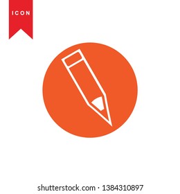 edit icon. isolated sign symbol - Vector