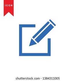 edit icon. isolated sign symbol - Vector