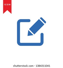 edit icon. isolated sign symbol - Vector