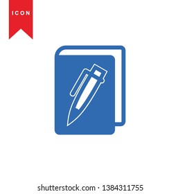 edit icon. isolated sign symbol - Vector
