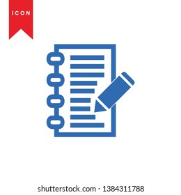 edit icon. isolated sign symbol - Vector
