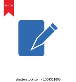 edit icon. isolated sign symbol - Vector
