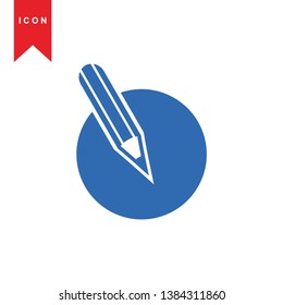 edit icon. isolated sign symbol - Vector
