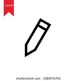 edit icon. isolated sign symbol - Vector
