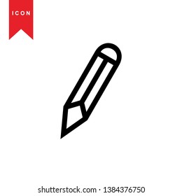 edit icon. isolated sign symbol - Vector