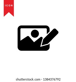 edit icon. isolated sign symbol - Vector