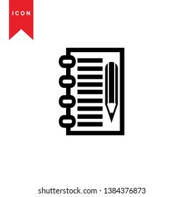 edit icon. isolated sign symbol - Vector