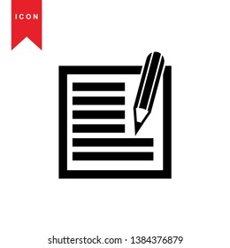 edit icon. isolated sign symbol - Vector