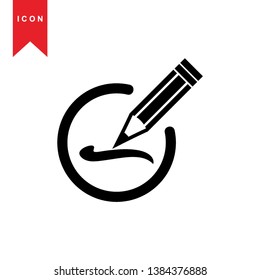 edit icon. isolated sign symbol - Vector