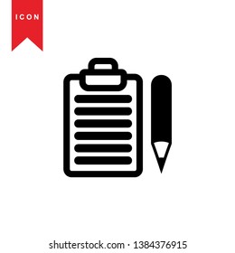 edit icon. isolated sign symbol - Vector