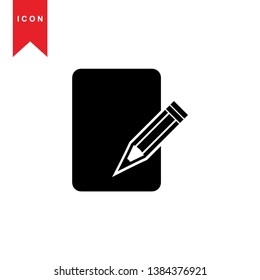 edit icon. isolated sign symbol - Vector
