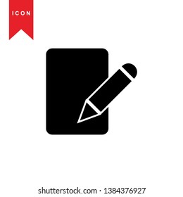 edit icon. isolated sign symbol - Vector