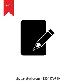 edit icon. isolated sign symbol - Vector