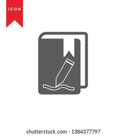 edit icon. isolated sign symbol - Vector
