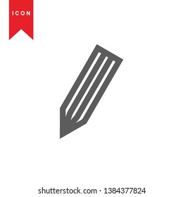edit icon. isolated sign symbol - Vector
