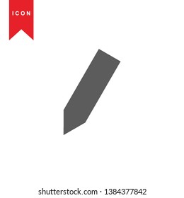 edit icon. isolated sign symbol - Vector
