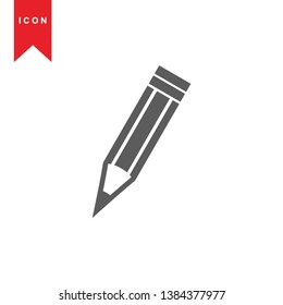 edit icon. isolated sign symbol - Vector
