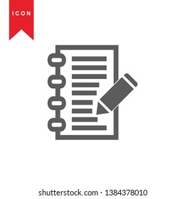edit icon. isolated sign symbol - Vector
