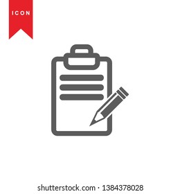 edit icon. isolated sign symbol - Vector
