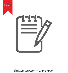 edit icon. isolated sign symbol - Vector
