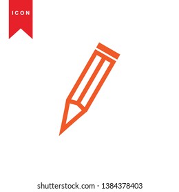 edit icon. isolated sign symbol - Vector
