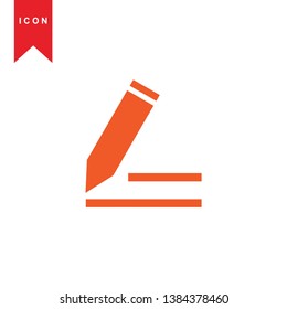 edit icon. isolated sign symbol - Vector
