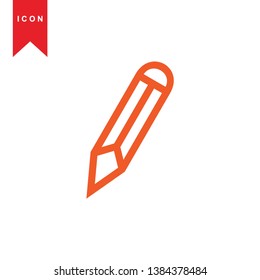 edit icon. isolated sign symbol - Vector
