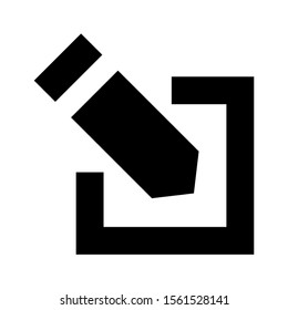 edit icon isolated sign symbol vector illustration - high quality black style vector icons
