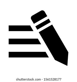 edit icon isolated sign symbol vector illustration - high quality black style vector icons
