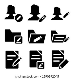 edit icon isolated sign symbol vector illustration - Collection of high quality black style vector icons
