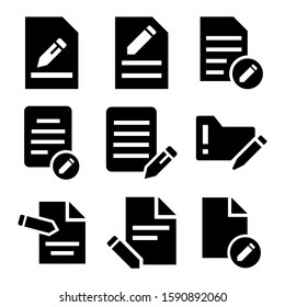 edit icon isolated sign symbol vector illustration - Collection of high quality black style vector icons
