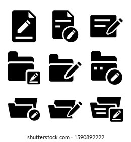 edit icon isolated sign symbol vector illustration - Collection of high quality black style vector icons
