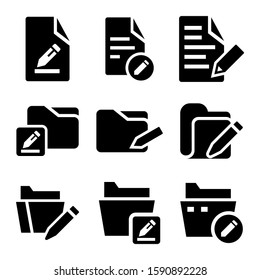 edit icon isolated sign symbol vector illustration - Collection of high quality black style vector icons

