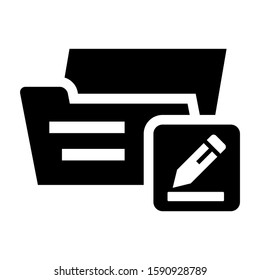 edit icon isolated sign symbol vector illustration - high quality black style vector icons
