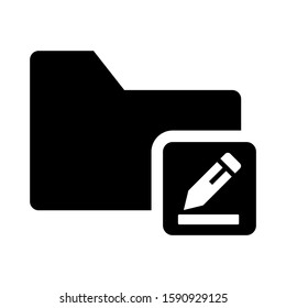 edit icon isolated sign symbol vector illustration - high quality black style vector icons
