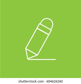 Edit icon. Linear style. Isolated vector.