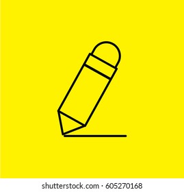 Edit icon. Linear style. Isolated vector.