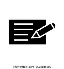 icono de edición o logotipo símbolo de signo aislado ilustración vectorial - iconos vectoriales de estilo negro de alta calidad

