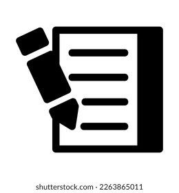 edit icon or logo isolated sign symbol vector illustration - high quality black style vector icons