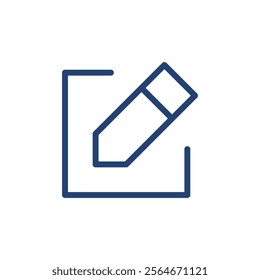 Edit icon Outline icon sign