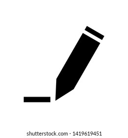 edit icon. pencil icon isolated sign symbol vector illustration - vector