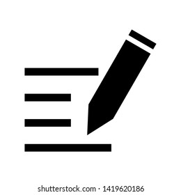 edit icon. pencil icon isolated sign symbol vector illustration - vector