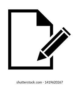 edit icon. pencil icon isolated sign symbol vector illustration - vector