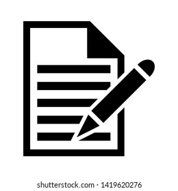edit icon. pencil icon isolated sign symbol vector illustration - vector