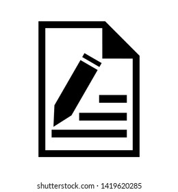 edit icon. pencil icon isolated sign symbol vector illustration - vector