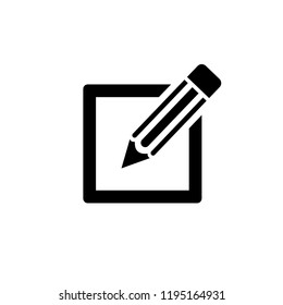 Edit icon, Pencil icon, sign up Icon vector