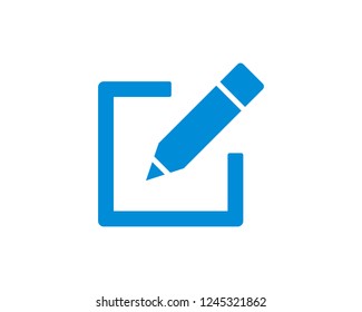Edit icon, Pencil icon, sign up Icon vector